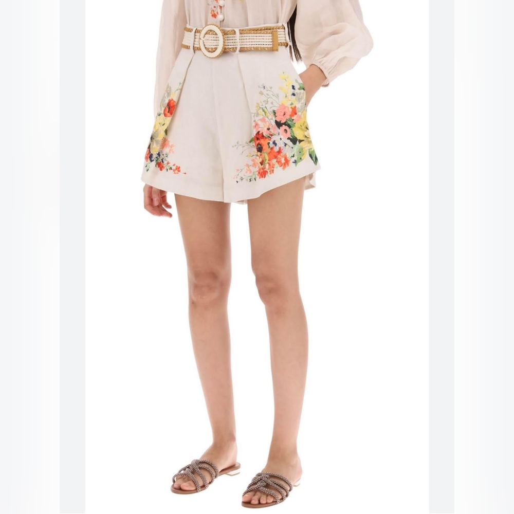 Zimmermann linen shorts